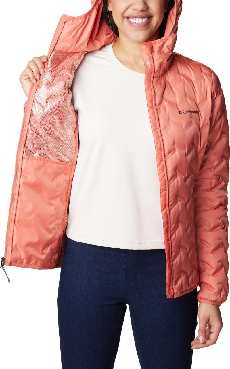 Delta Ridge Down Hooded Jacket - Womens - Faded Peach 5