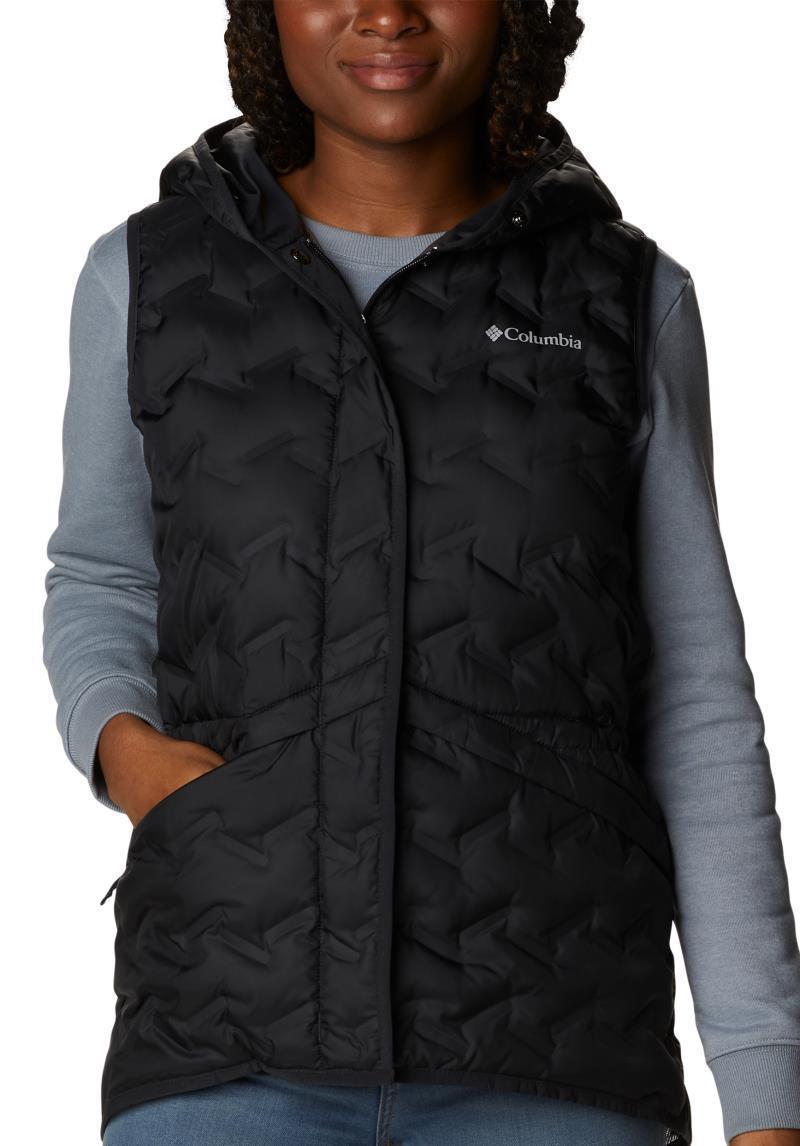 Delta Ridge Hooded Vest - Womens - Black 2