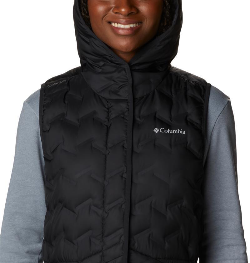 Delta Ridge Hooded Vest - Womens - Black 4