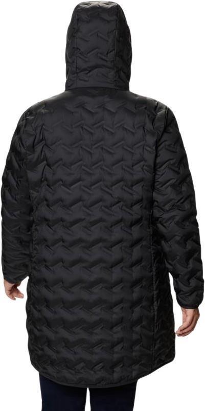 Delta Ridge Long Down Jacket - Plus - Womens - Black 4