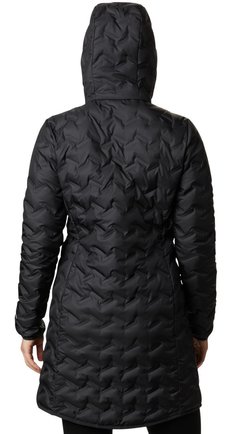 Delta Ridge Long Down Jacket - Womens - Black 4