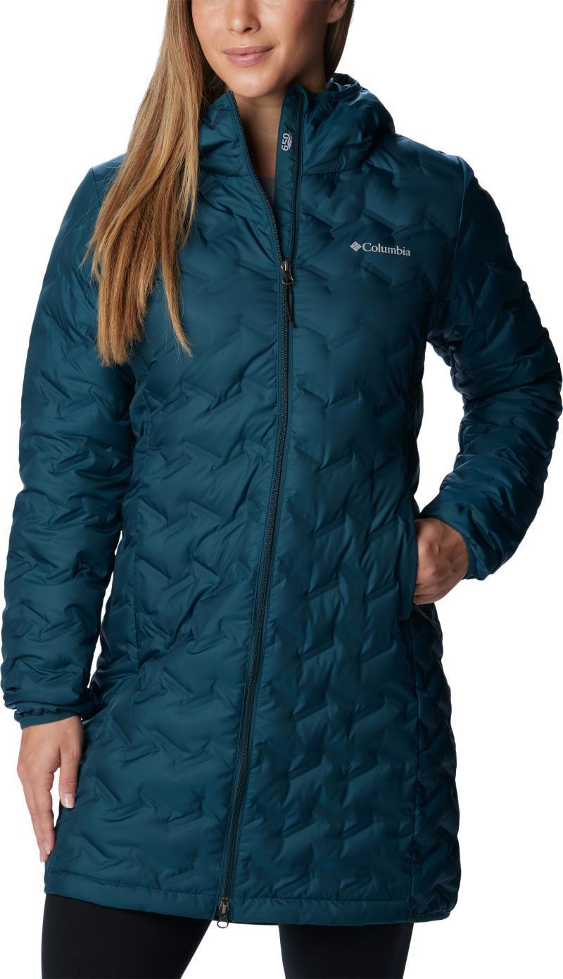 Delta Ridge Long Down Jacket - Womens - Night Wave 1