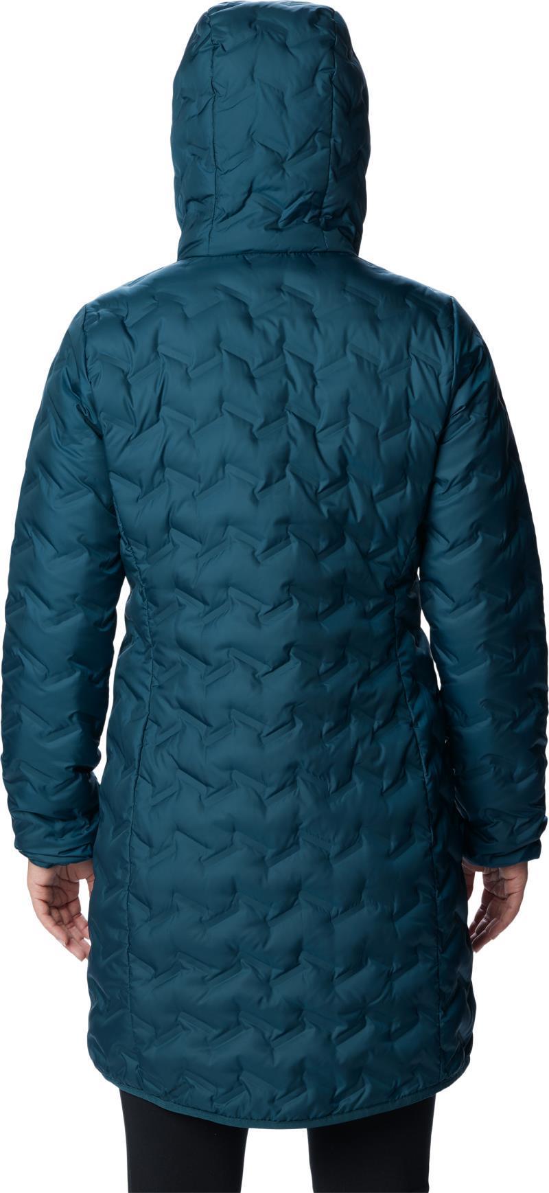 Delta Ridge Long Down Jacket - Womens - Night Wave 2