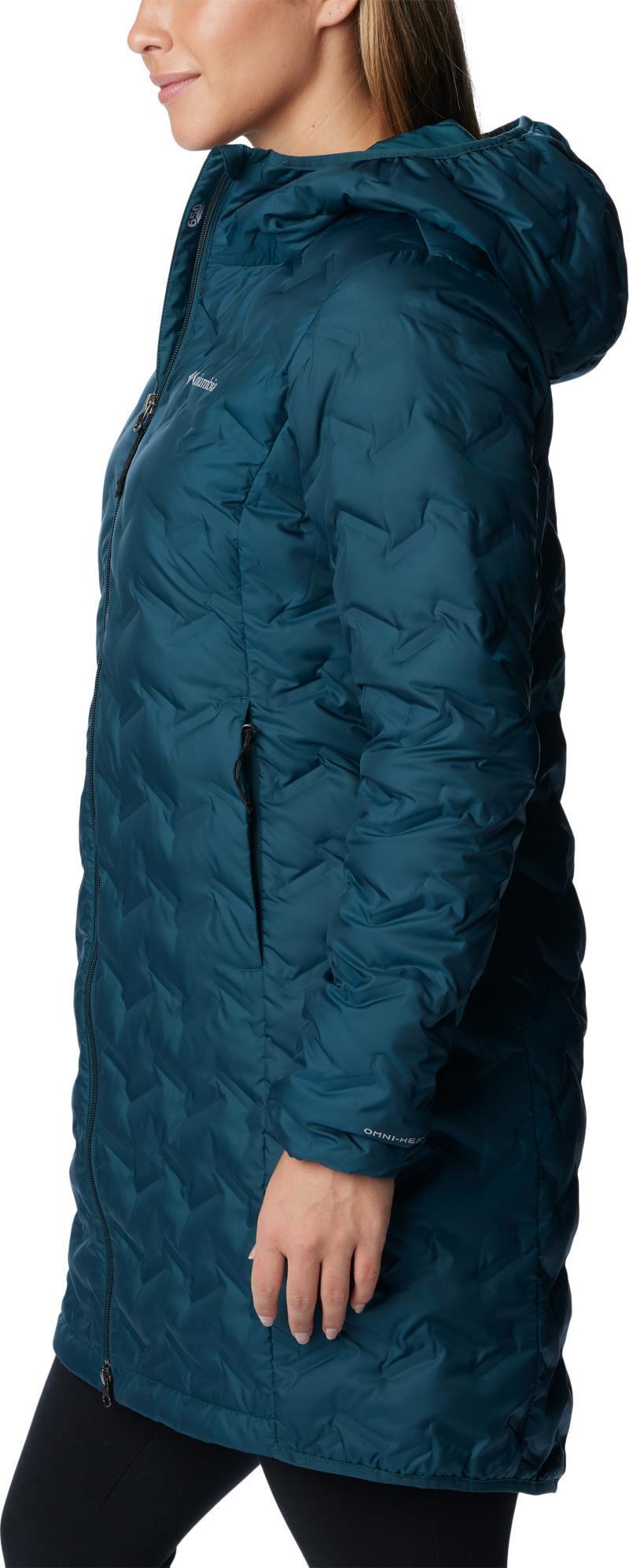 Delta Ridge Long Down Jacket - Womens - Night Wave 5