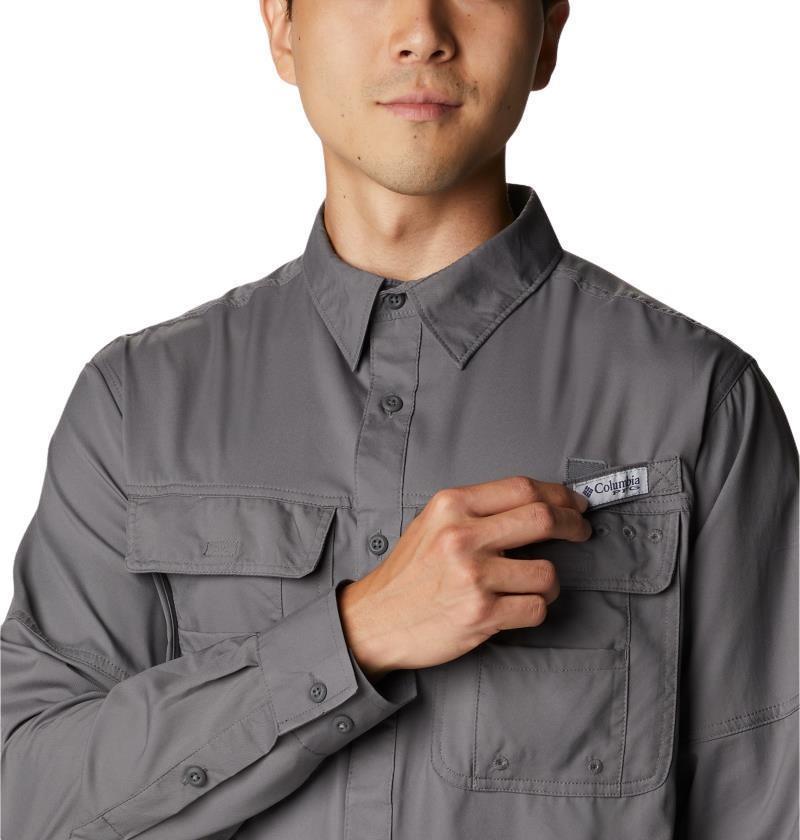 Drift Guide Woven LS - Mens - City Grey 5