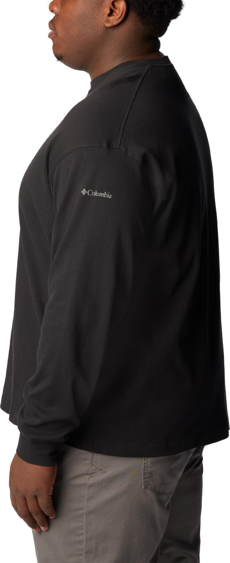 Duxbery Relaxed LS Tee - Big - Mens - black / overlander graphic 1