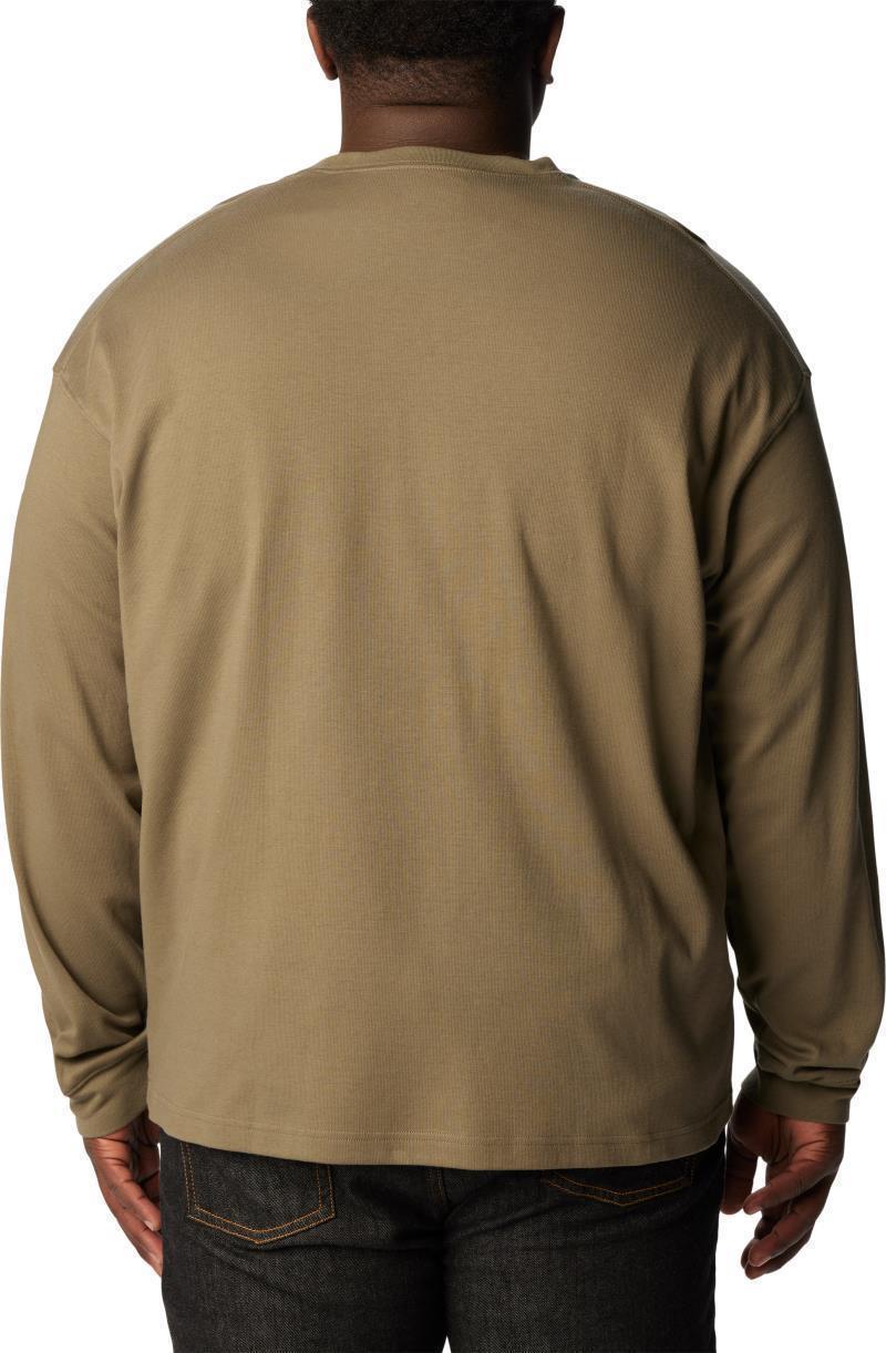 Duxbery Relaxed LS Tee - Big - Mens - stone green / overlander graphic 1