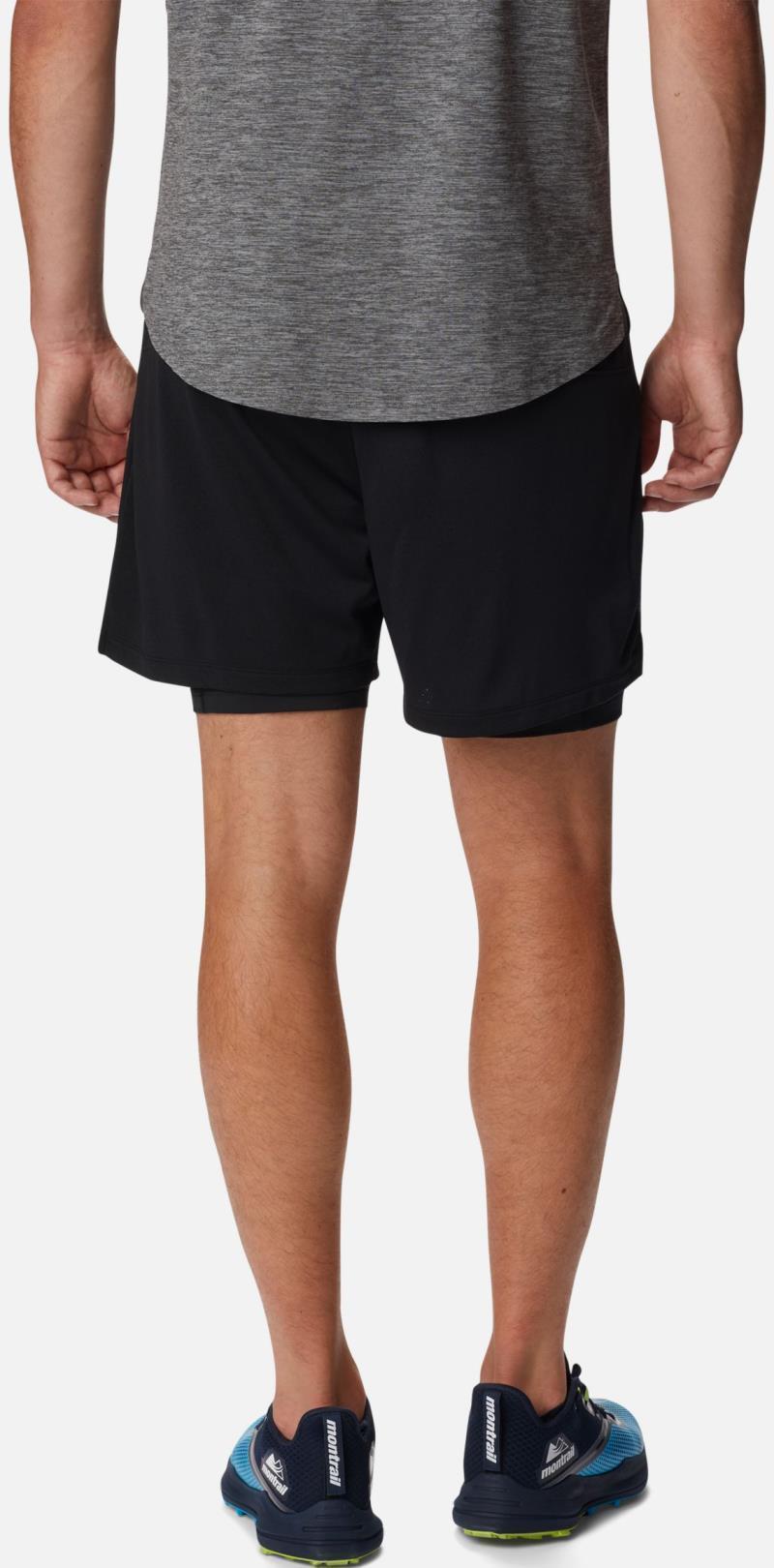 Endless Trail 2In1 Shorts, 5" Inseam - Mens - Black 2