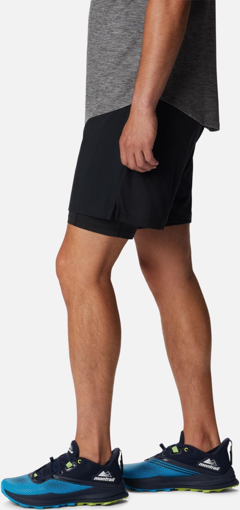 Endless Trail 2In1 Shorts, 5" Inseam - Mens - Black 3