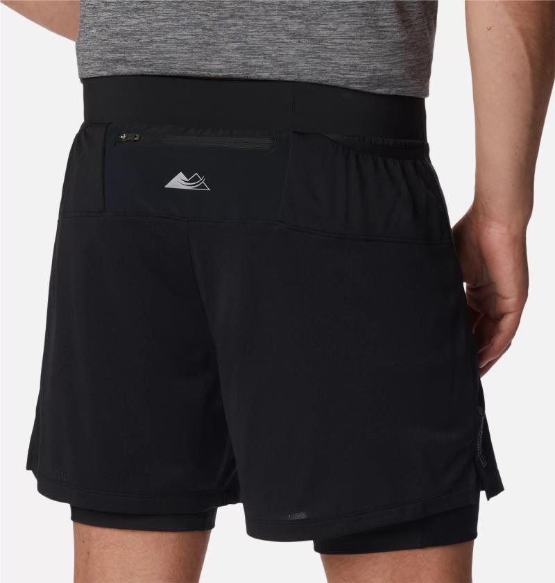 Endless Trail 2In1 Shorts, 5" Inseam - Mens - Black 5