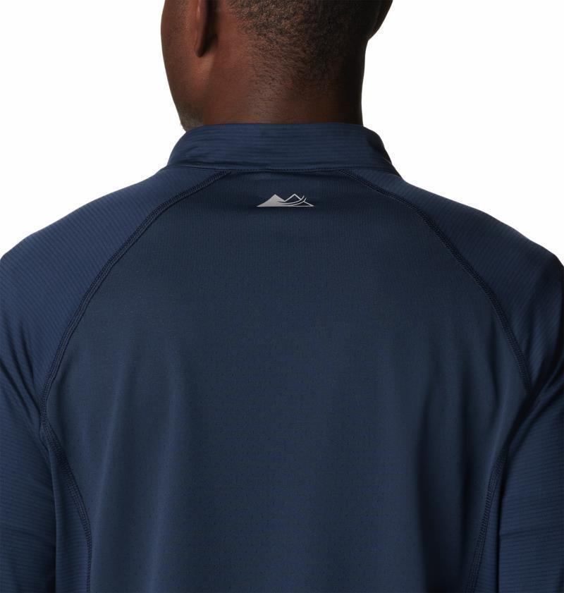 Endless Trail Half Zip Mesh LS - Mens - Collegiate Navy 4