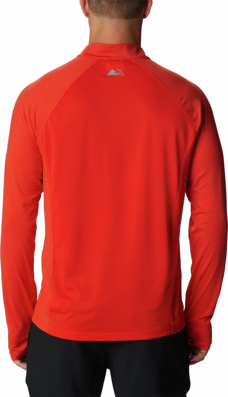 Endless Trail Half Zip Mesh LS - Mens - Spicy 2
