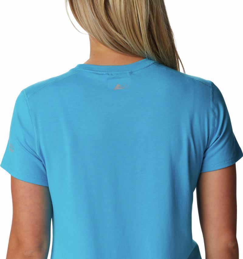 Endless Trail Running Tech Tee - Womens - Ocean Blue 3