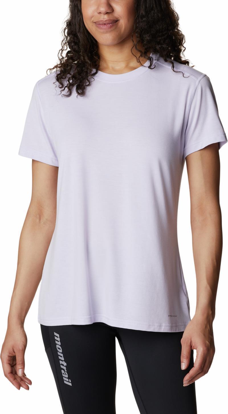 Endless Trail Running Tech Tee - Womens - Purple Tint 1