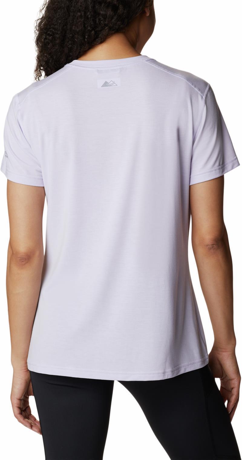 Endless Trail Running Tech Tee - Womens - Purple Tint 2
