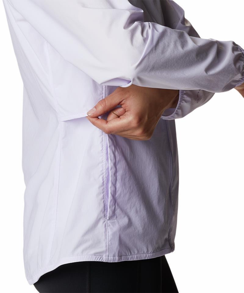 Endless Trail Wind Shell - Womens - Purple Tint 5