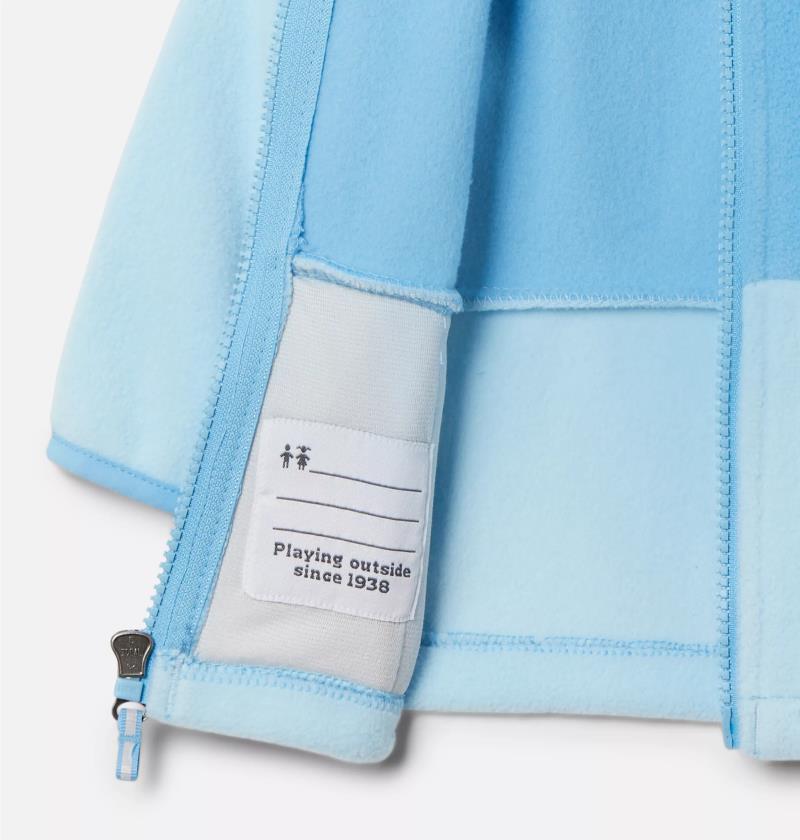 Fast Trek II Fleece Hoodie - Infant - Spring Blue / Vista Blue 3