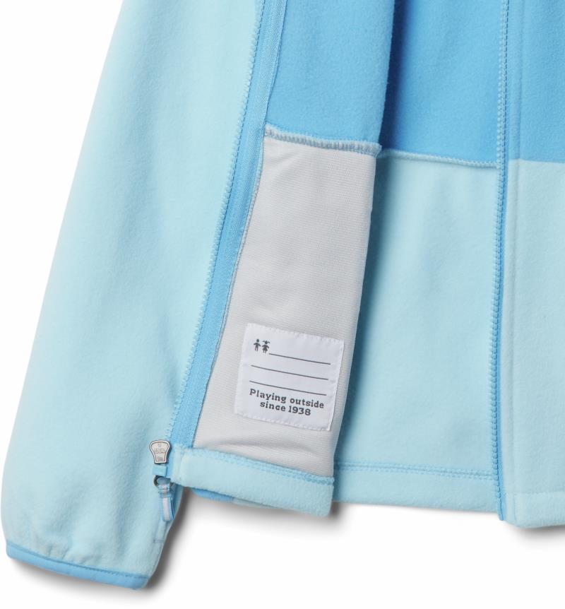 Fast Trek II Fleece Hoodie - Youth Boys - Spring Blue / Vista Blue 3