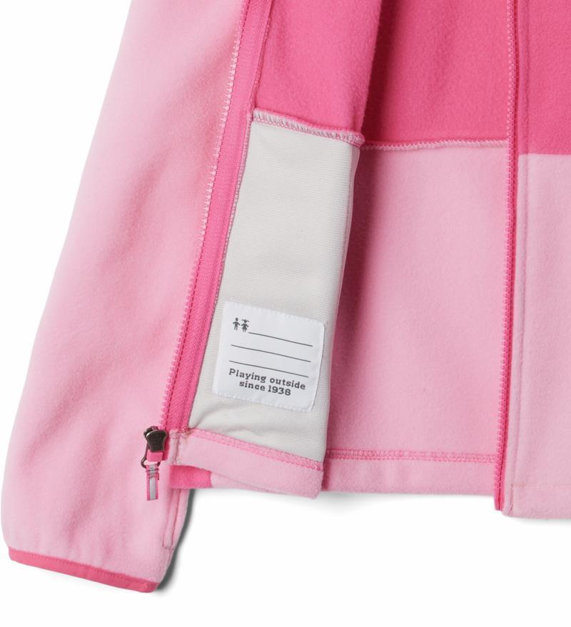 Fast Trek II Fleece Hoodie - Youth Boys - Wild Rose / Wild Geranium 3