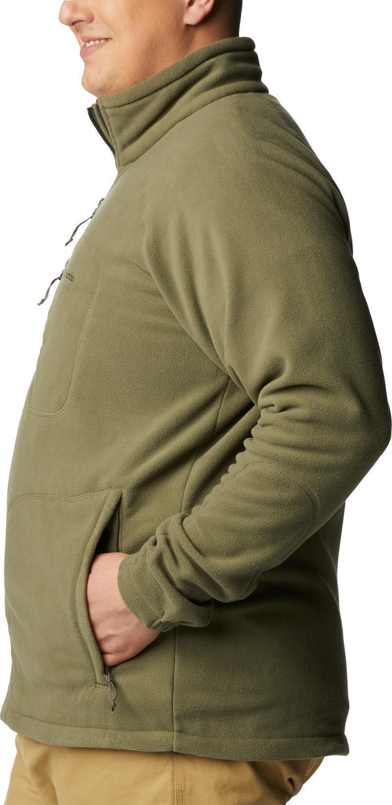 Fast Trek II Full Zip Fleece - Big - Mens - Stone Green 4