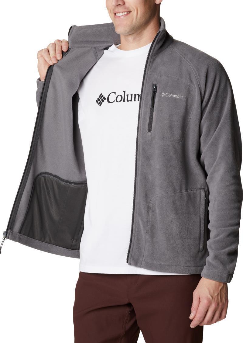 Fast Trek II Full Zip Fleece - Mens - City Grey 4