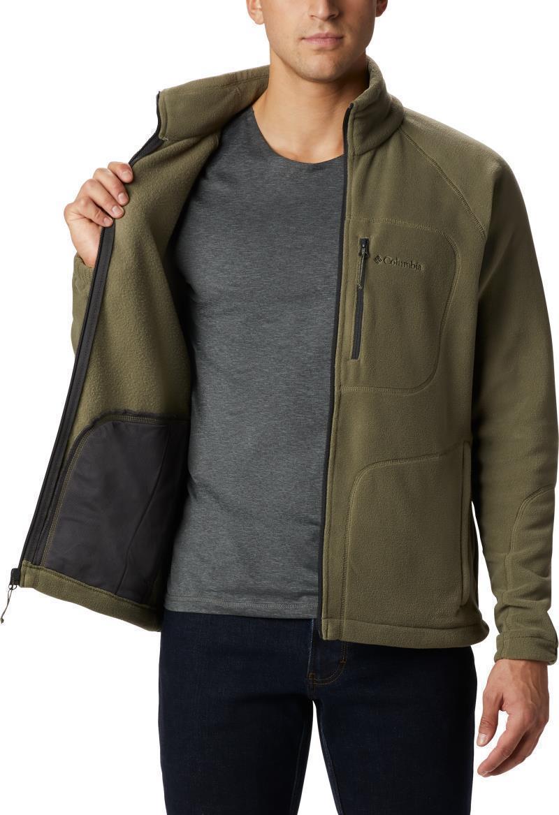 Fast Trek II Full Zip Fleece - Mens - Stone Green 3