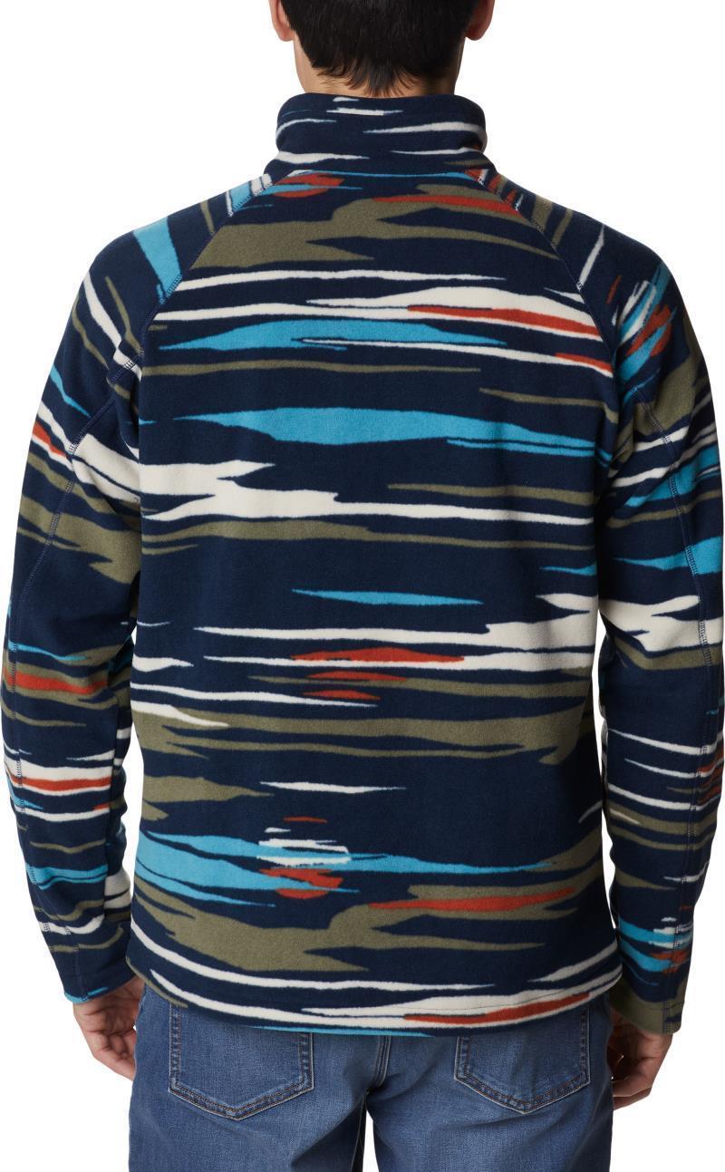 Fast Trek Printed Half Zip - Mens - Collegiate Navy Skyscape Print 2