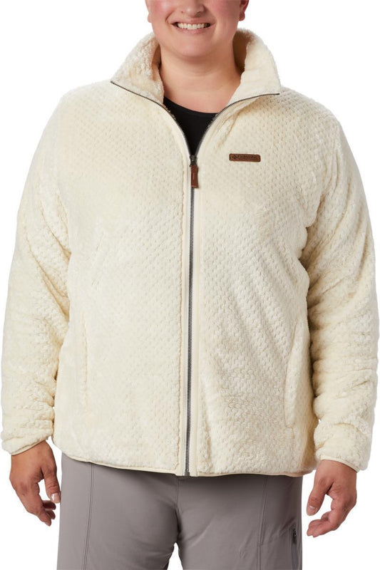 Fire Side II Sherpa Full Zip, Extended - Womens - Chalk 1