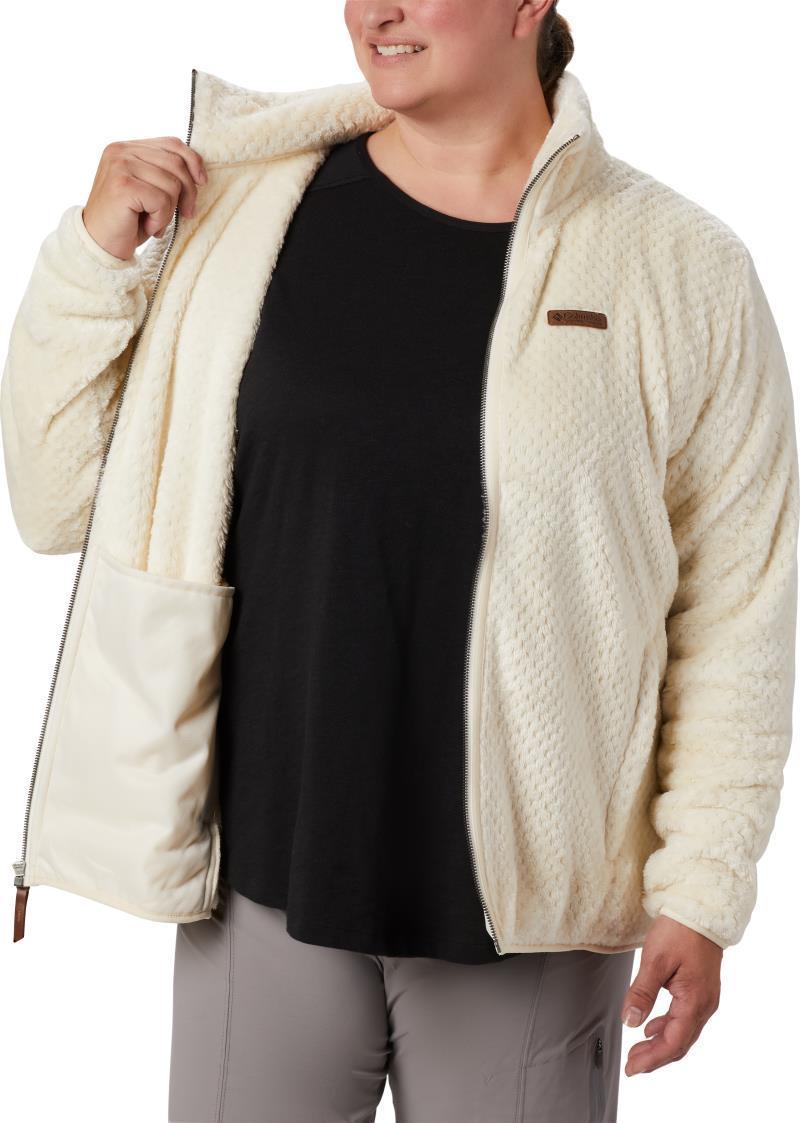 Fire Side II Sherpa Full Zip, Extended - Womens - Chalk 3