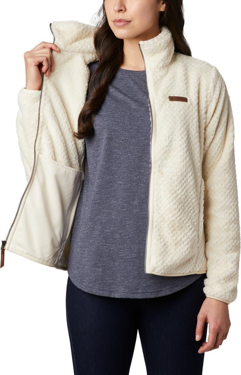 Fire Side II Sherpa Full Zip - Womens - Chalk 4
