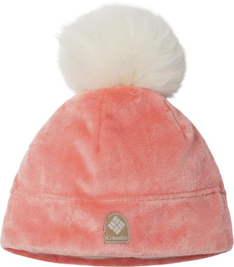 Fire Side Plush Beanie - Faded Peach 1