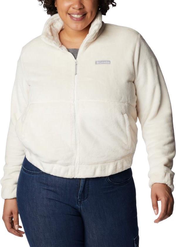 Fireside Full Zip Jacket - Plus - Womens - Chalk 1