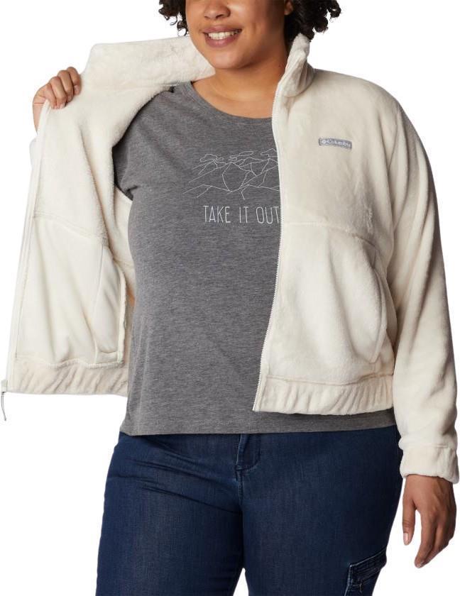 Fireside Full Zip Jacket - Plus - Womens - Chalk 4