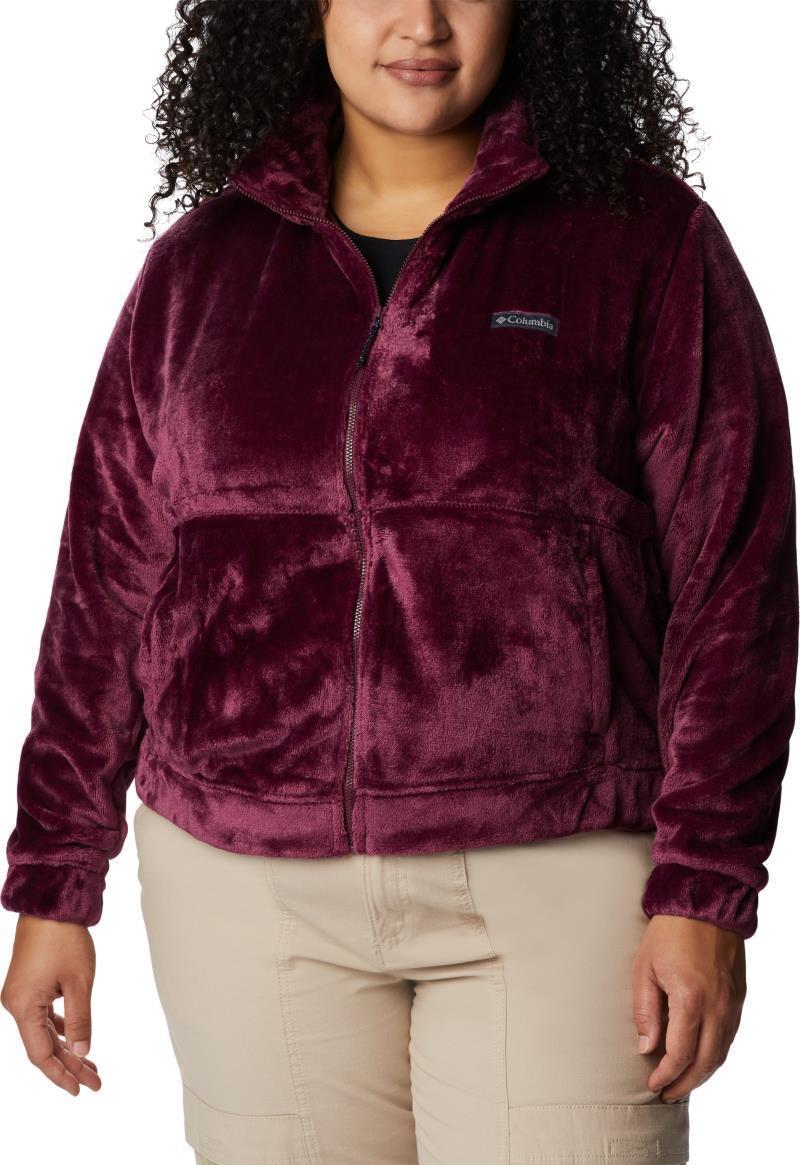 Fireside Full Zip Jacket - Plus - Womens - Marionberry 1