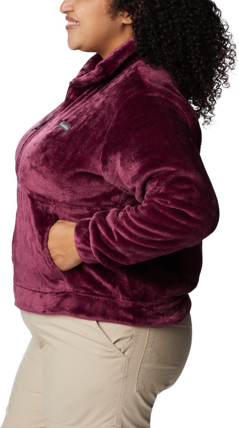 Fireside Full Zip Jacket - Plus - Womens - Marionberry 3