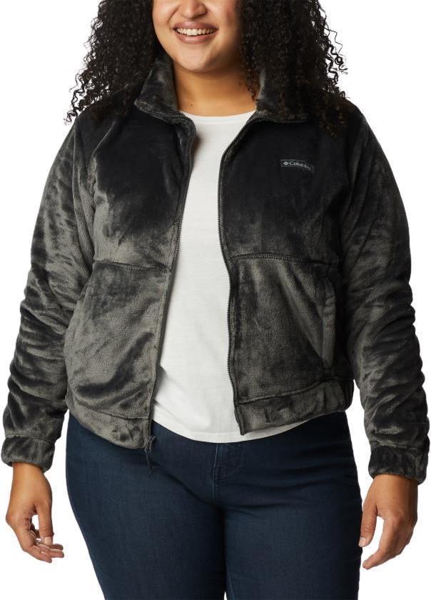 Fireside Full Zip Jacket - Plus - Womens - Shark 3