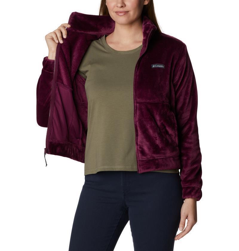 Fireside Full Zip Jacket - Womens - Marionberry 4