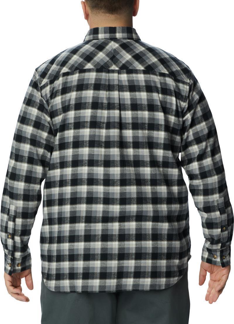 Flare Gun Stretch Flannel - Big - Mens - Black Shadow Plaid 2