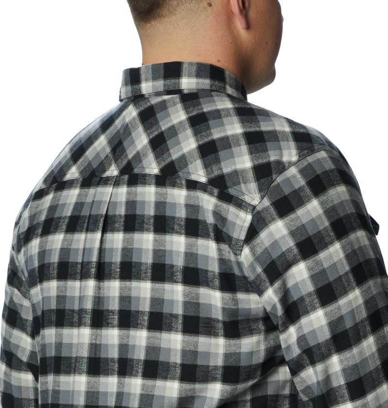 Flare Gun Stretch Flannel - Big - Mens - Black Shadow Plaid 6