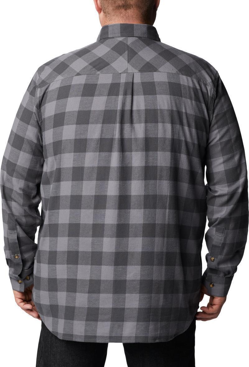 Flare Gun Stretch Flannel - Big - Mens - City Grey Twill Buffalo Check 8