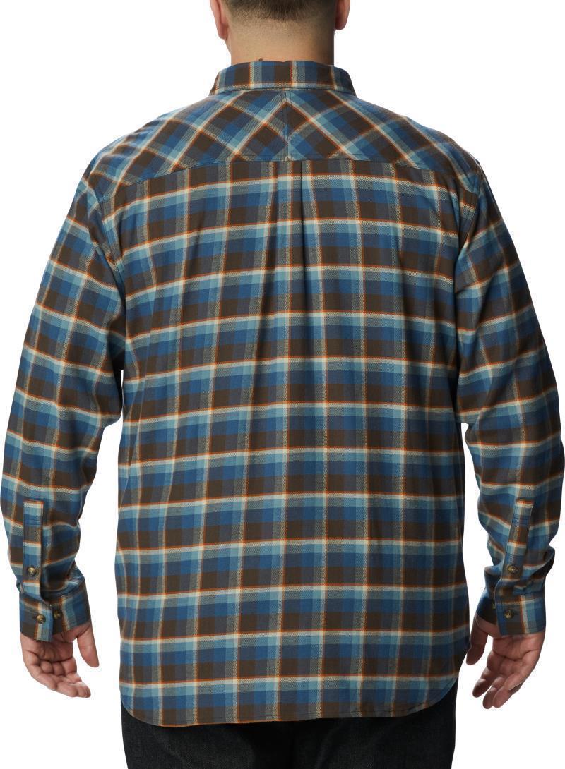 Flare Gun Stretch Flannel - Big - Mens - Cordovan Shadow Plaid 2