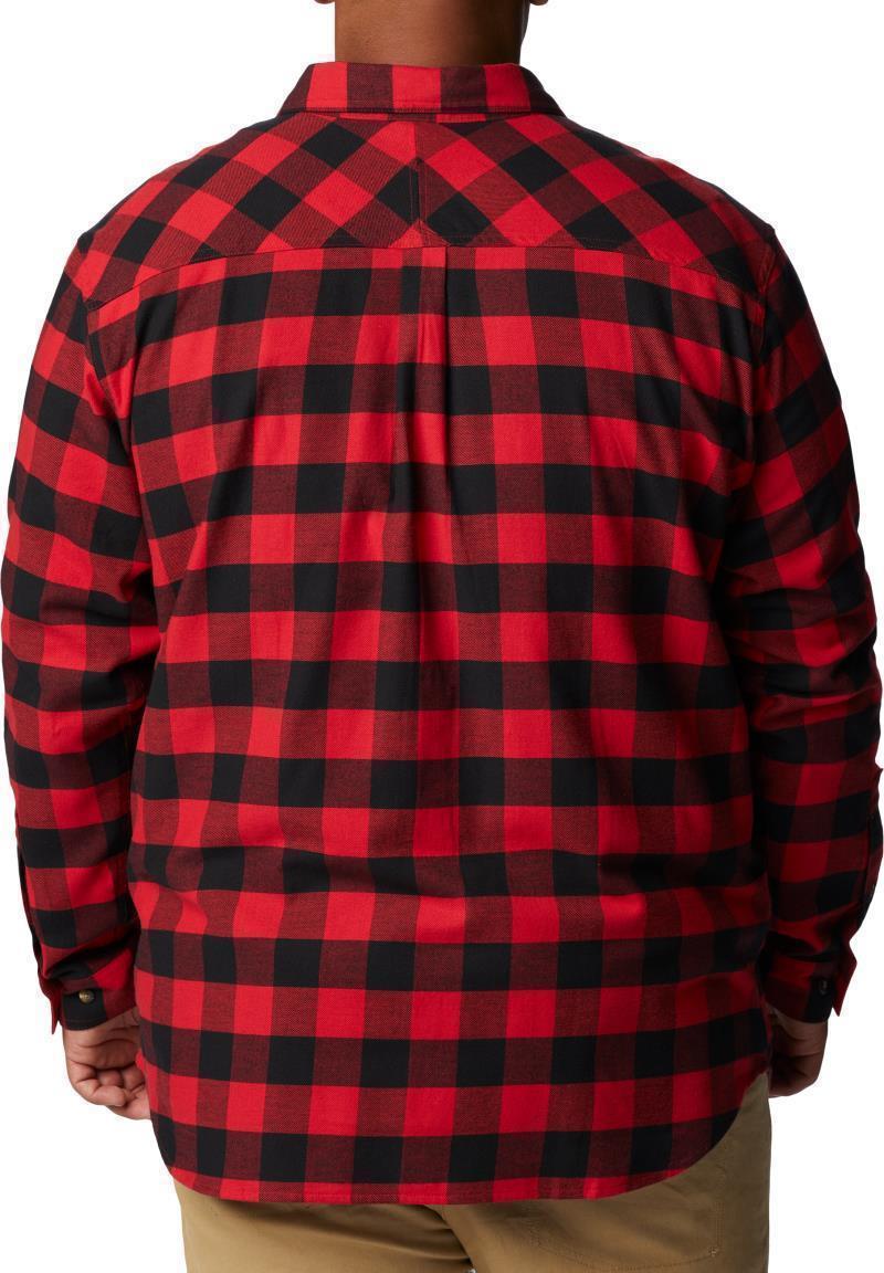 Flare Gun Stretch Flannel - Big - Mens - Mountain Red Twill Buffalo Check 2