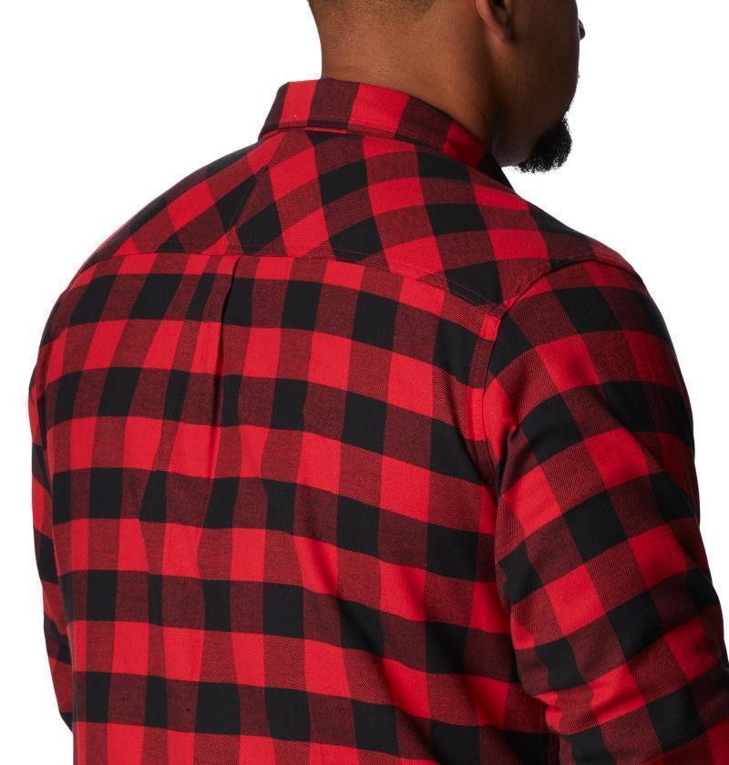 Flare Gun Stretch Flannel - Big - Mens - Mountain Red Twill Buffalo Check 6