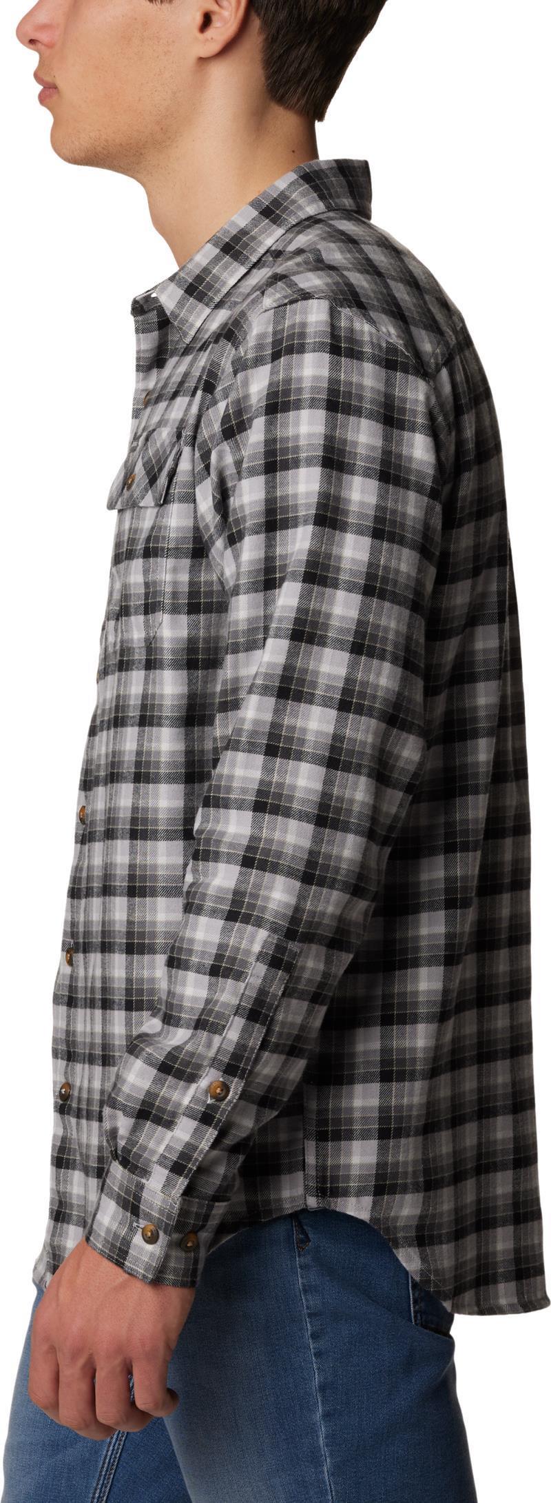 Flare Gun Stretch Flannel - Mens - Columbia Grey Gradient Check 3