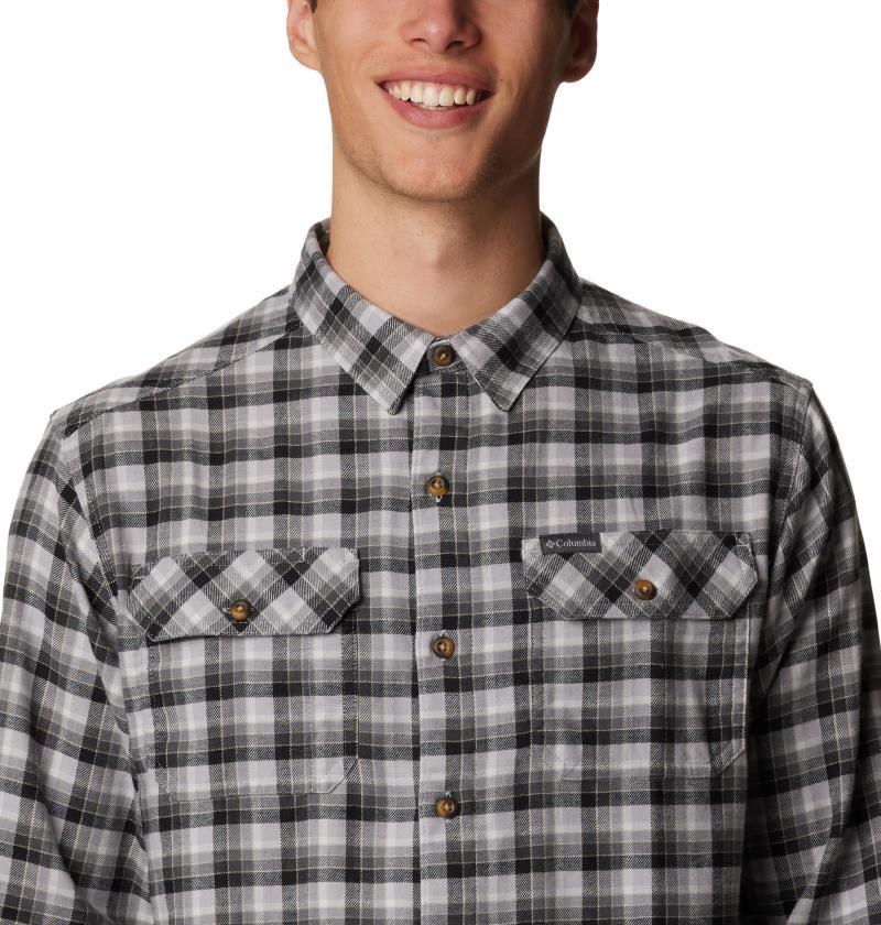 Flare Gun Stretch Flannel - Mens - Columbia Grey Gradient Check 4