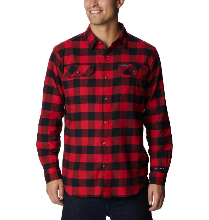 Flare Gun Stretch Flannel - Mens - Mountain Red Twill Buffalo Check 1
