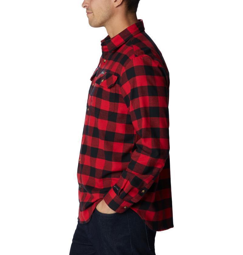 Flare Gun Stretch Flannel - Mens - Mountain Red Twill Buffalo Check 4