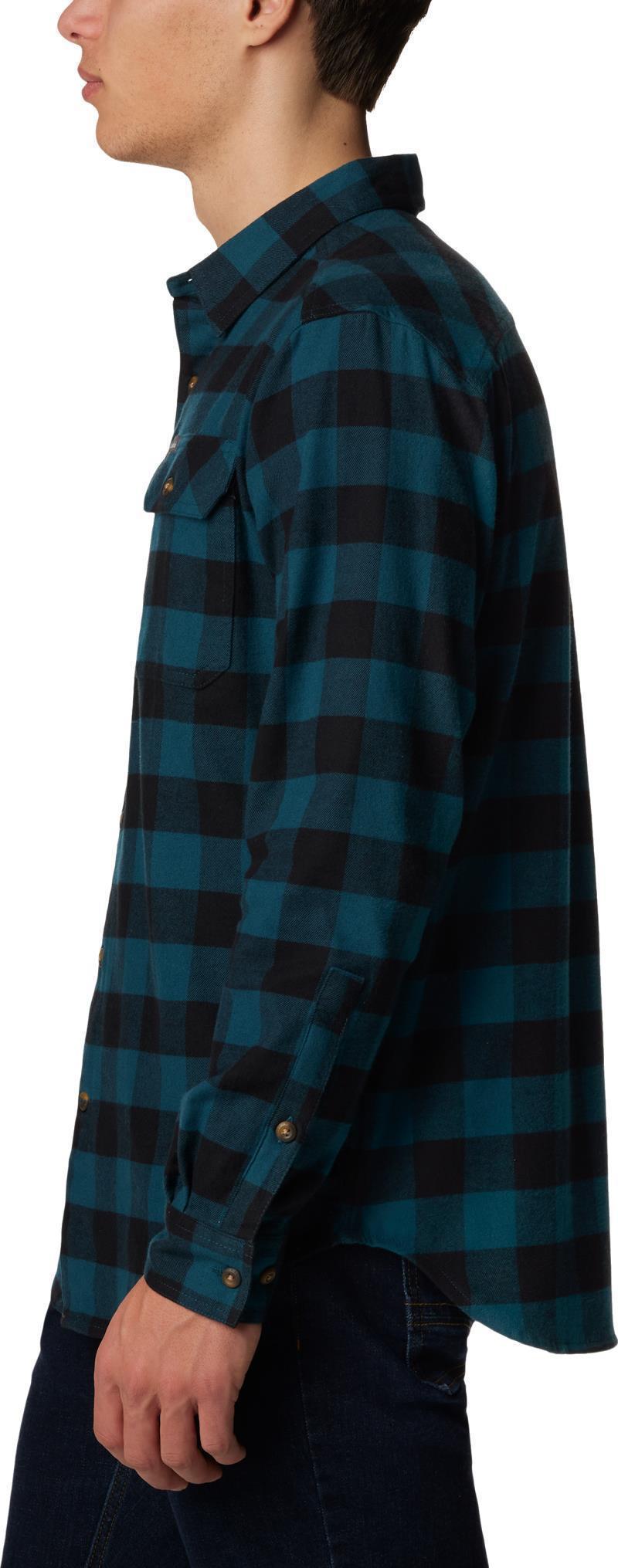 Flare Gun Stretch Flannel - Mens - Night Wave Buffalo Check 3