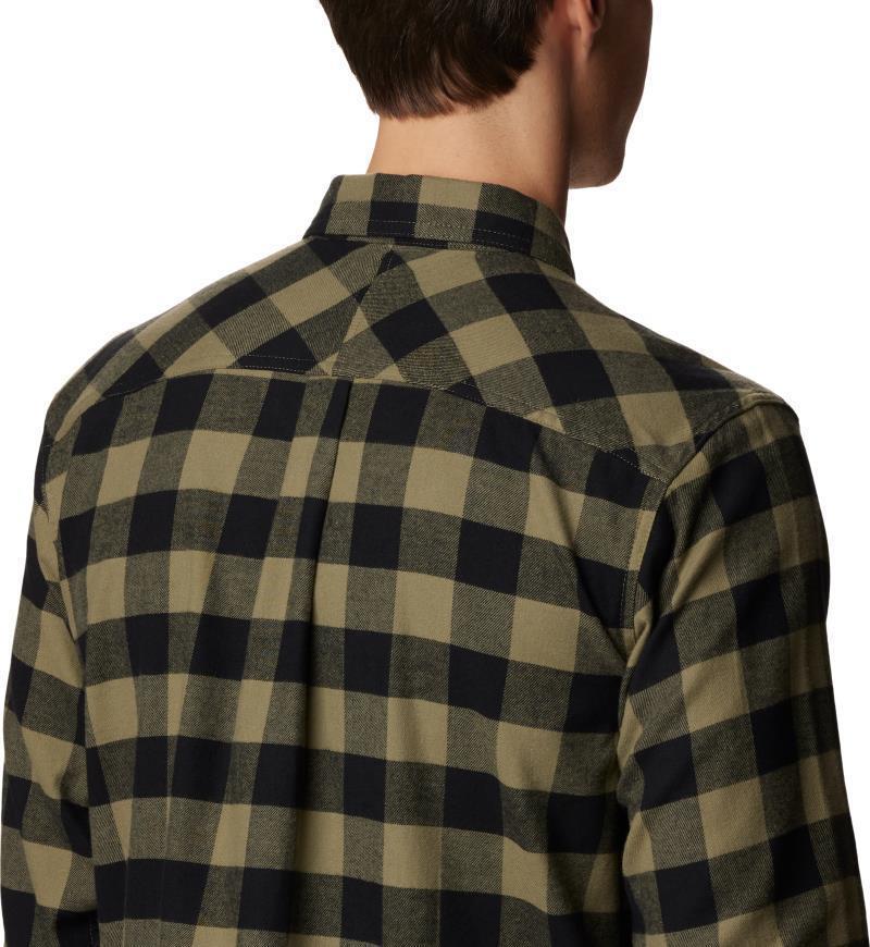 Flare Gun Stretch Flannel - Mens - Stone Green Buffalo Check 5