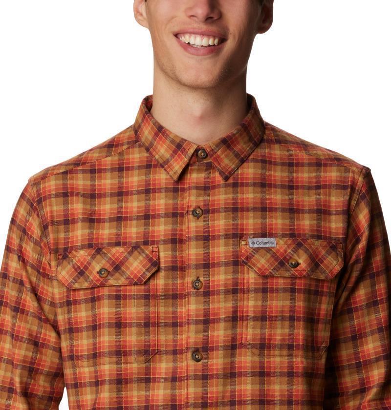 Flare Gun Stretch Flannel - Tall - Mens - Elderberry Gradient Check 5